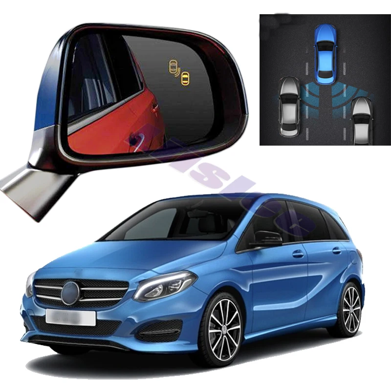 

Автомобильный BSM BSD BSA для Mercedes Benz B MB W246 2011 2013 2015 2017 2018 радар предупреждение безопасность вождения оповещение зеркало датчик обнаружения