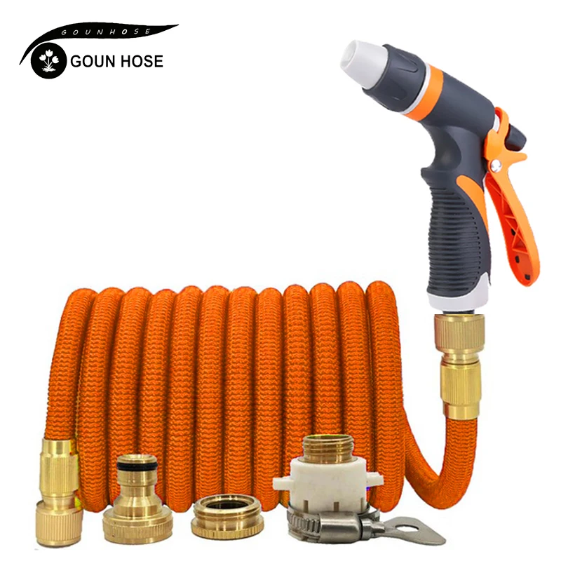 Новый Легкий Садовый шланг выдвижной магический для полива садовый высокого