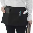 1 шт., универсальные фартуки для официанток, из полиэстера