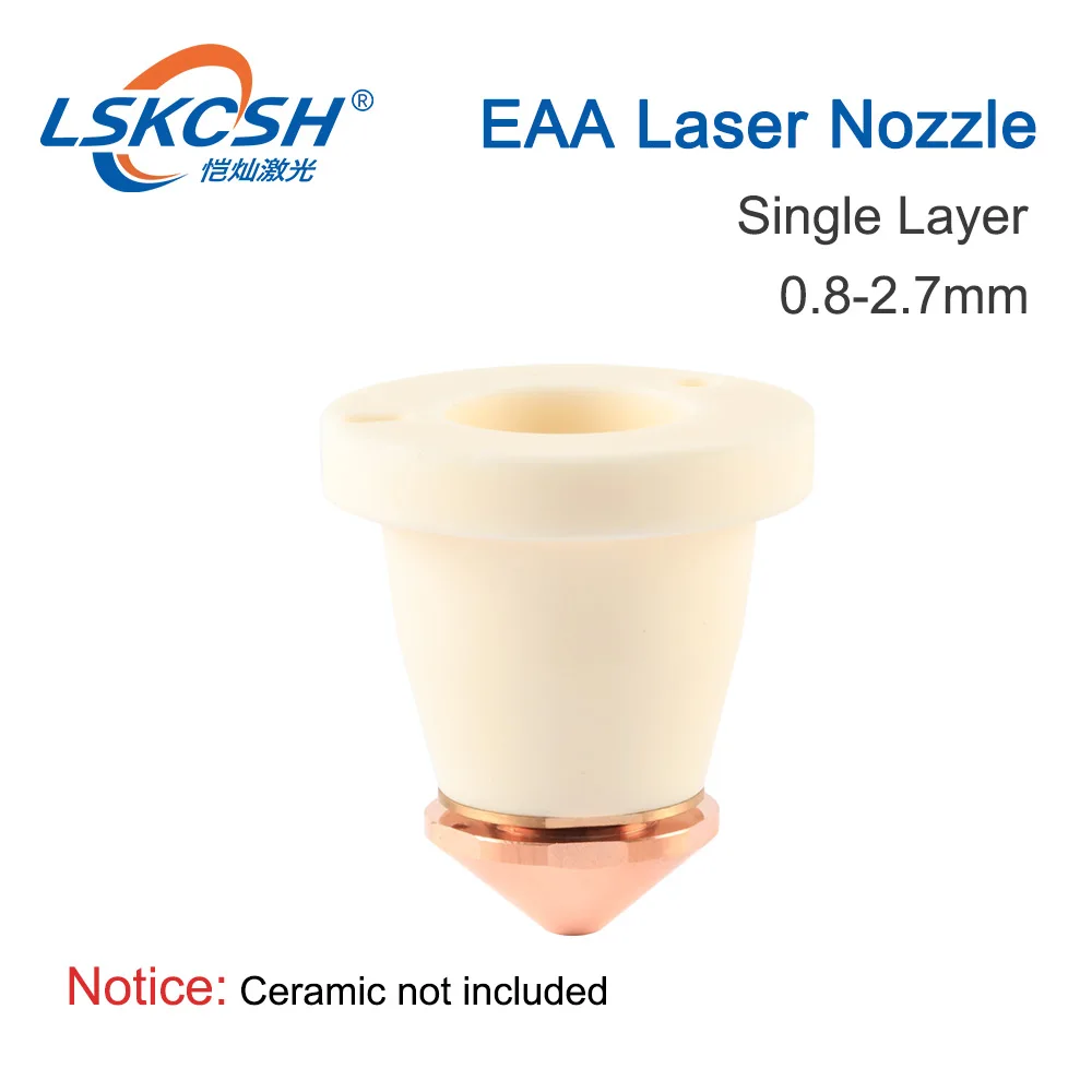 LSKCSH 10 шт./лот, новое однослойное сопло EAA Trulaser 0,8-2,7 мм для волоконно-резочных машин 5030