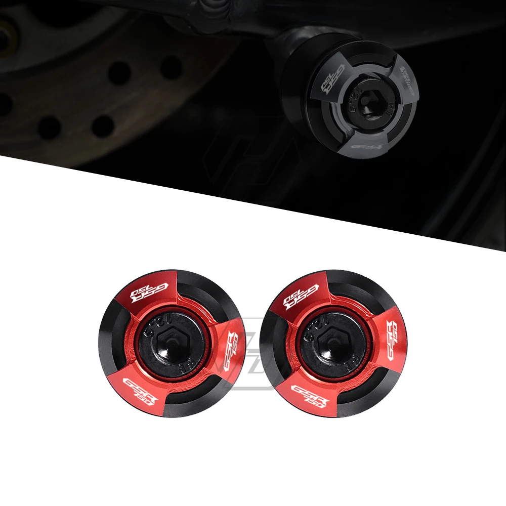 

CNC Aluminum Motorcycle Spools Slider Stand Screws Case for Suzuki GSR750 2011-2016