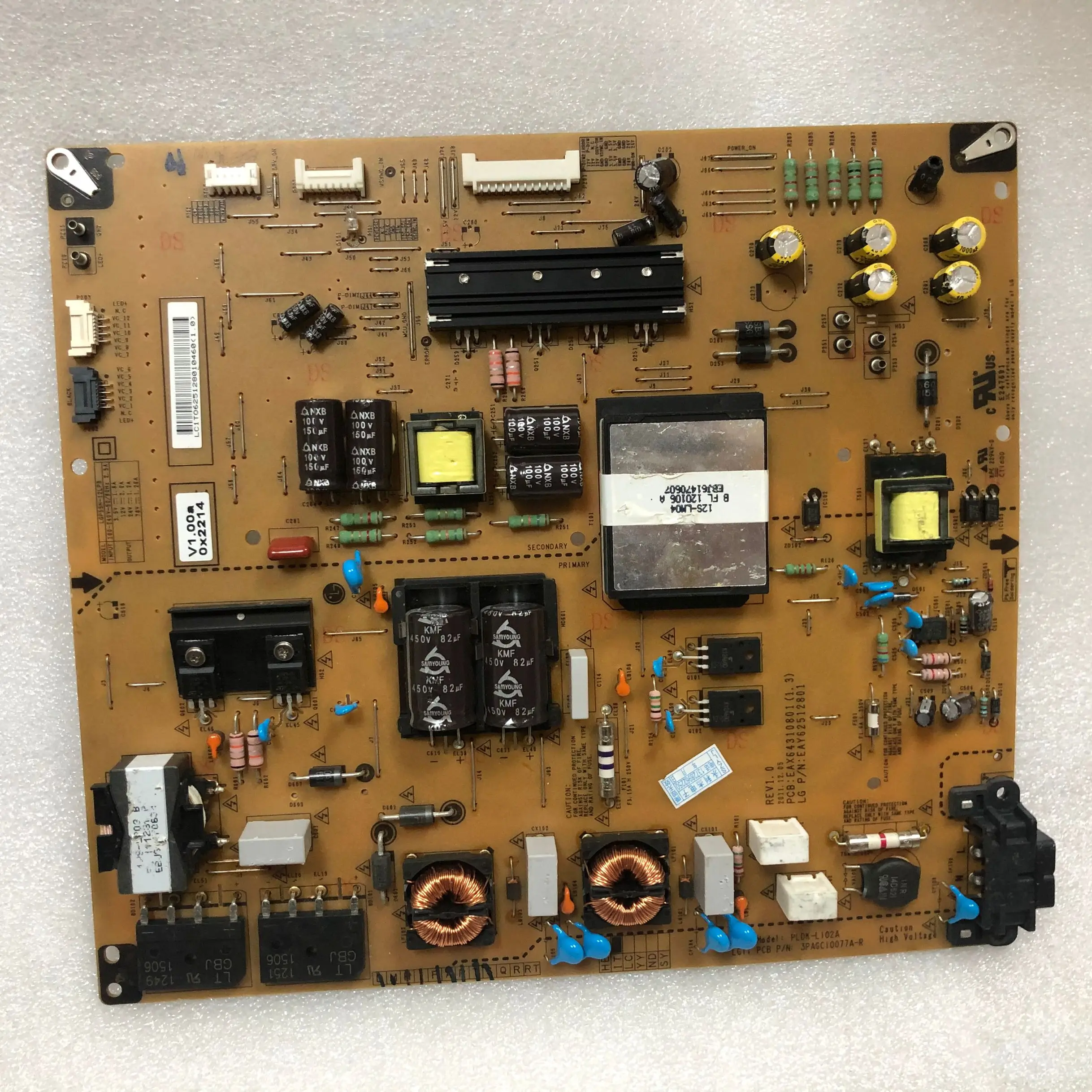 Бесплатная доставка оригинальный 55LM6200/4600 плата питания LGP55H 12LPB EAX64310801|ЖК-экраны и