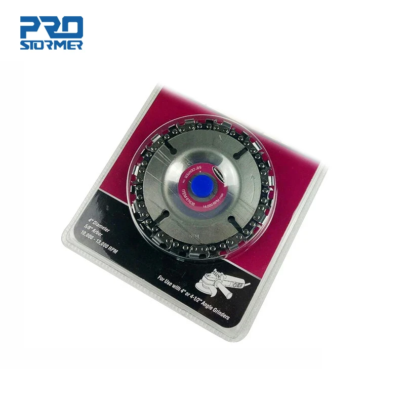 PROSTORMER Woodworking Chain Plate Angle Grinding Wheel Wood Carving Disc Tool Parts For Grinder | Инструменты