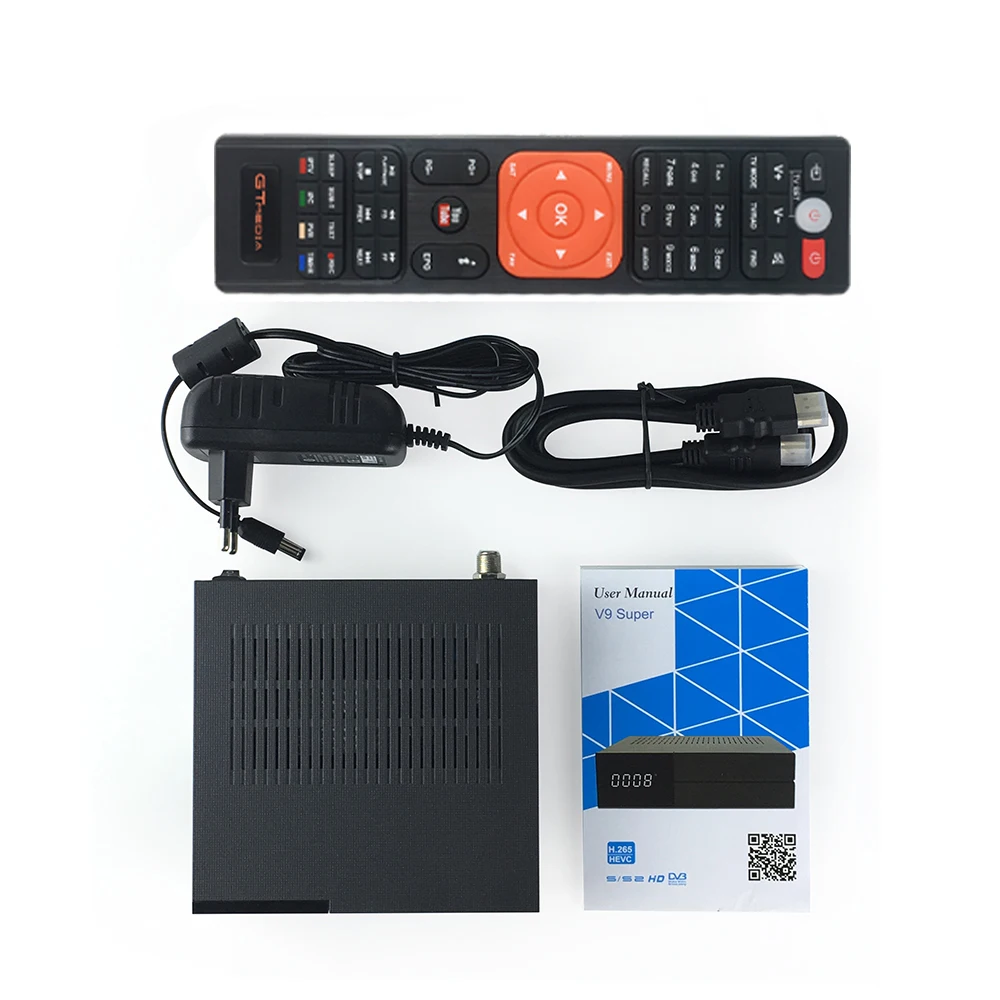 Суперспутниковый приемник GTMedia V9 встроенный Wi-Fi Full HD DVB-S2/S Freesat V8 суперприемник |