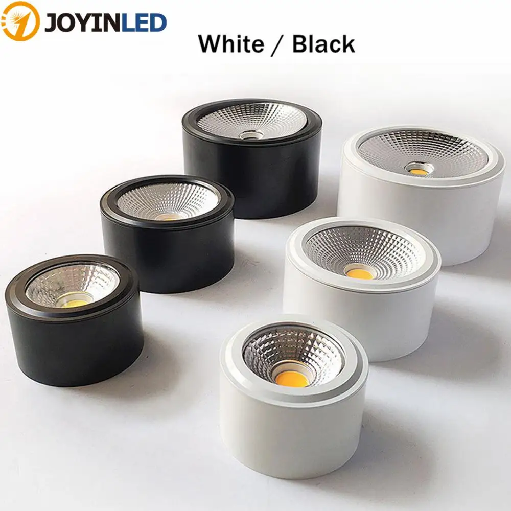 

Modern Spotlight Surface Mounted Spot led Aluminum COB Chip Home Living Room Dining Room Showcase Corridor Lighting Ceiling Lamp