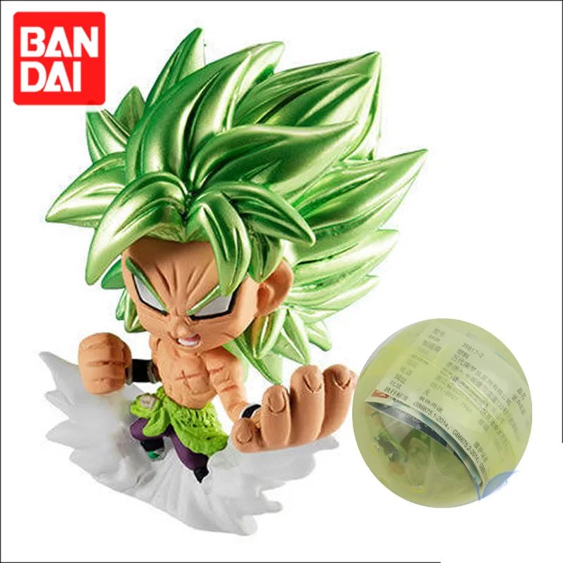 

BANDAI Dragon Ball Anniversary Super Anime Toys Capsule Toys Gashapon Doll Gogeta Broli Vegeta PVC Action Figure Collection