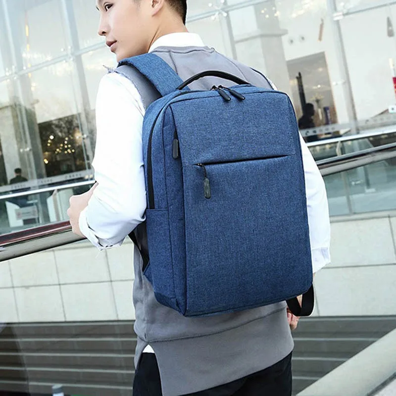 2022 New 15.6 inch Laptop Usb Backpack School Bag Rucksack Anti Theft Men Backbag Travel Daypacks Male Leisure Mochila | Багаж и сумки