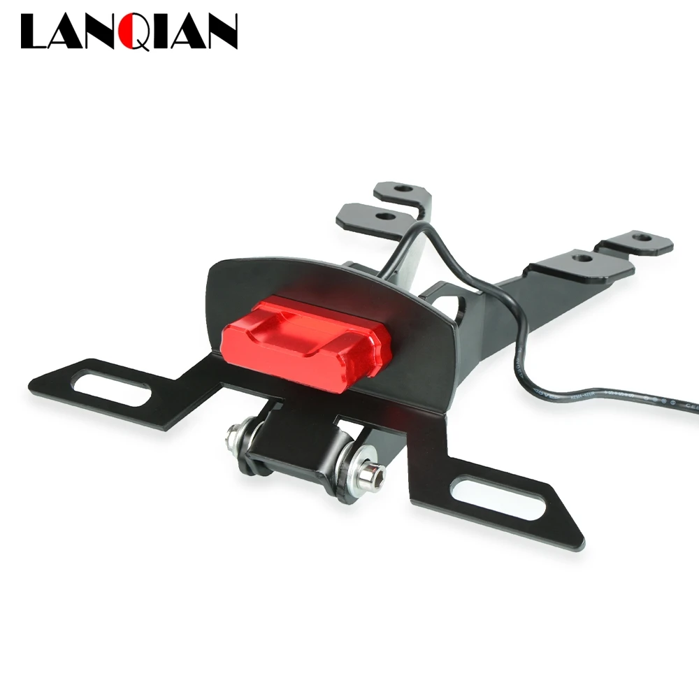 Кронштейн для номерного знака мотоцикла Yamaha TMAX 530 со светодиодной подсветкой