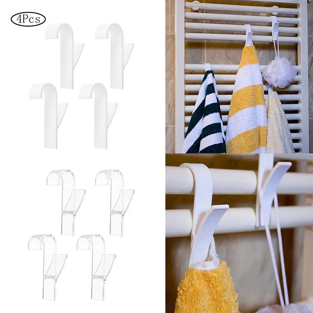 4 шт. с подогревом Полотенца рельс Вешалки Ванная комната отопительный радиатор