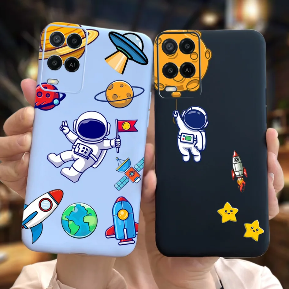 Чехол из ТПУ для OPPO A54, чехол для OPPOA54 A54 5G, Новый Модный чехол с космосом, астронавтом, чехол для телефона OPPO A54 2021 CPH2239, чехол 6,51 дюйма