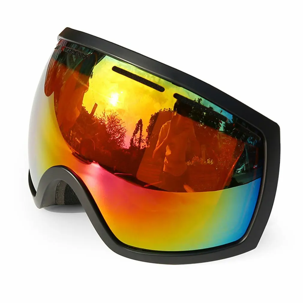 Ski Snowboard Snow Goggles For Men And Women Uv Protection With Double Anti-fog Lens Windproof | Спорт и развлечения