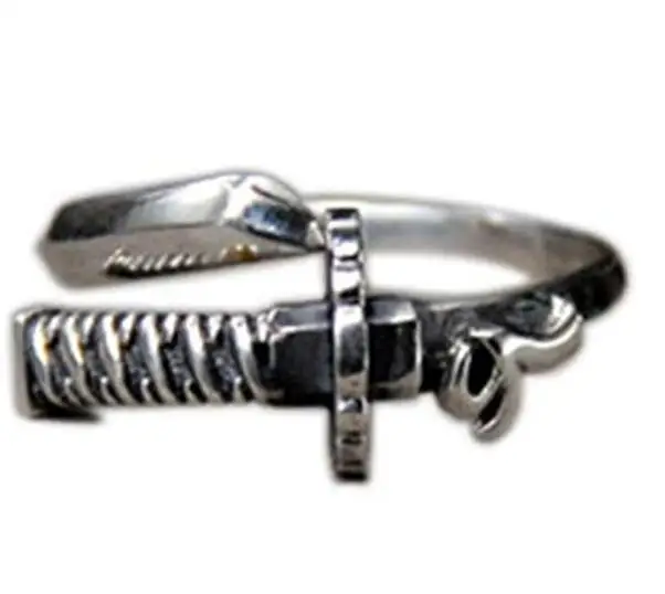 

Punk Retro 925 Sterling Silver Japanese Ring Rings Fashion Women Adjustable