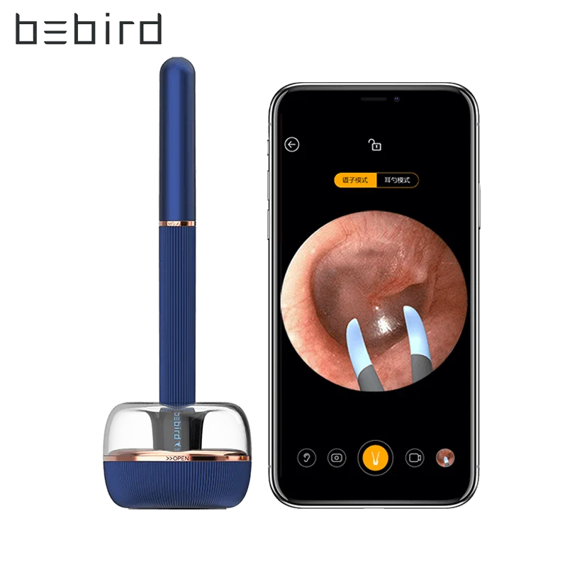 

Bebird Note3 Mechanical Arm Visual Ear Picking Stick 1000W High-Precision Endoscope Contains Tweezers Magnetic Charging