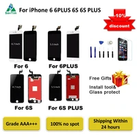 aaa lcd display for iphone 6 6p 6s 6sp plus touch screen replacement iphone 6 6p 6s 6sp no dead pixels gifts fast delivery