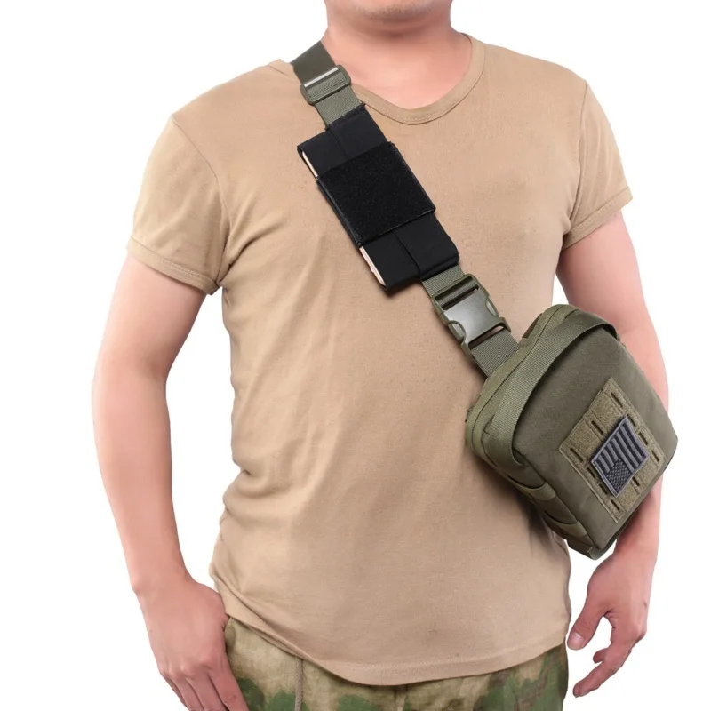 

Outdoor Phone Pouch Waist Bag Hiking Trekking Backpack Smartphone Gadget Bag With Belt Loop Hook Sports Climbing Daypack