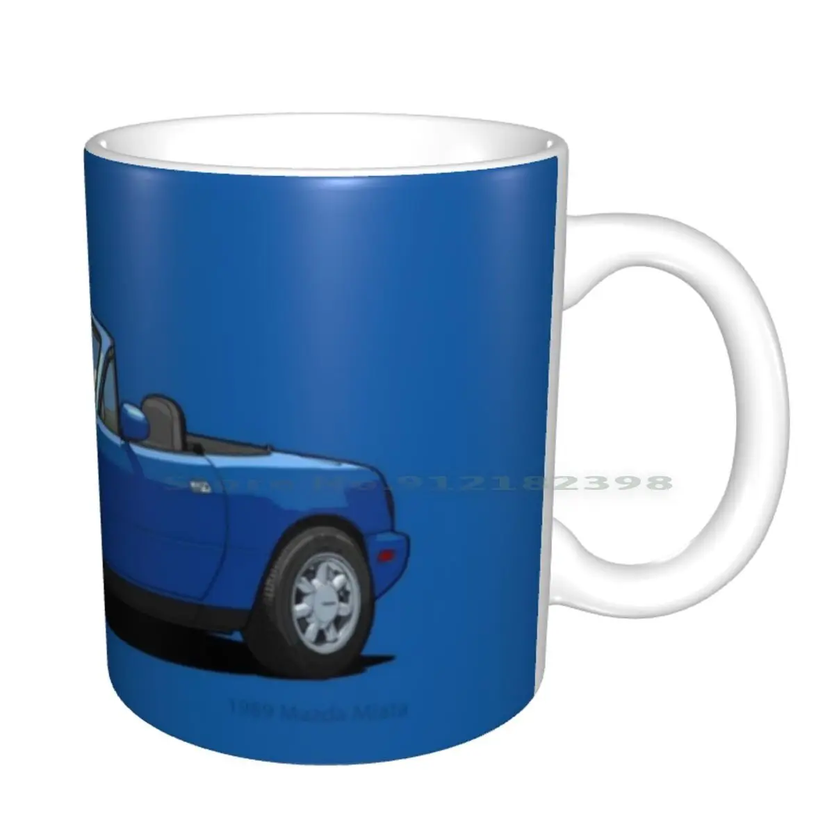 Керамические синие кружки Mazda Mx 5 Miata Mariner кофейные чашки Кружка для молока и чая 1989
