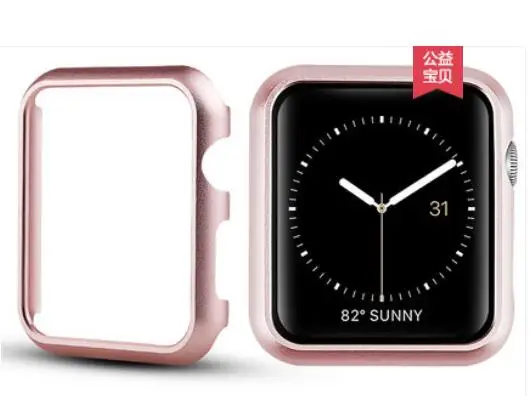 Чехол для Apple watch band series 6 5 40 мм 44 38 42 бампер из алюминиевого сплава iwatch se/4/3/2/1