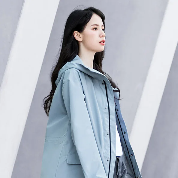 Зимние тренчи Zenph спортивная куртка свободная ветрозащитная Водонепроницаемая