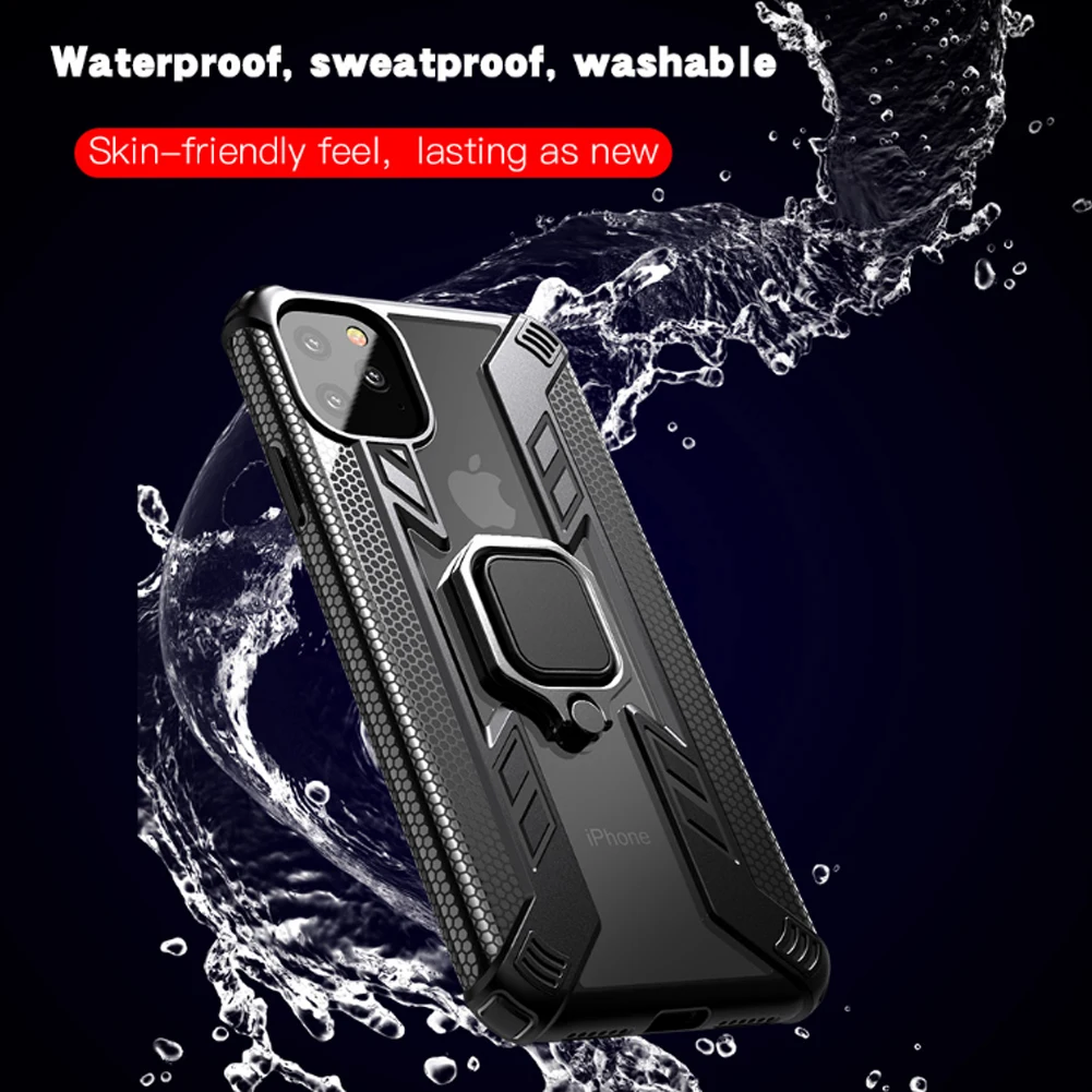 Автомобильный магнитный держатель чехол для iPhone 11 Pro Max X XS XR 8 7 Plus 360 подставка