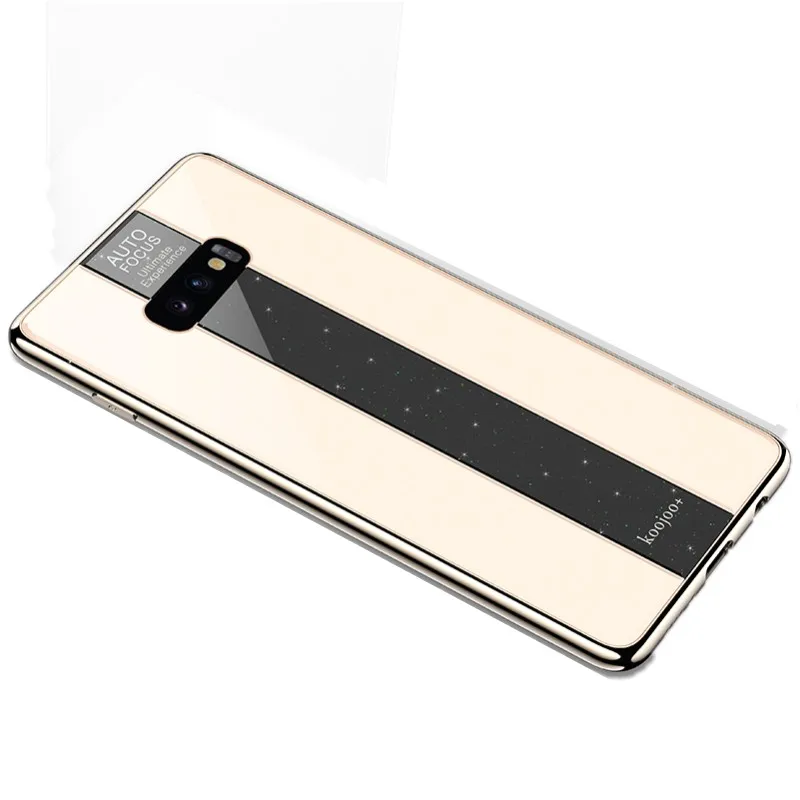 Оргстекло мягкий чехол для телефона из ТПУ по samsung s8 s9 s10 lite pro note 8, 9, 10, телефон защитный чехол Крышка - Цвет: Золотой
