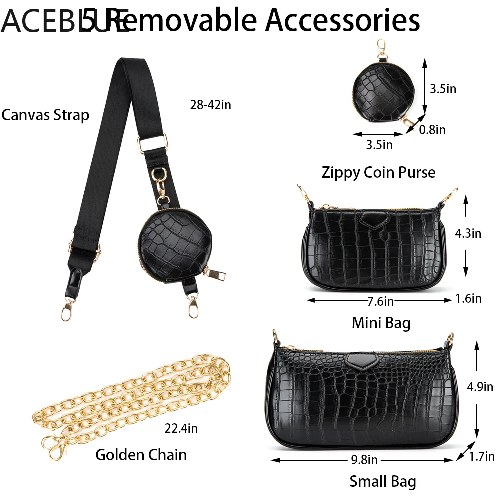 Многофункциональные сумки для монет 3 в 1 клатчи съемная кожаная сумка через