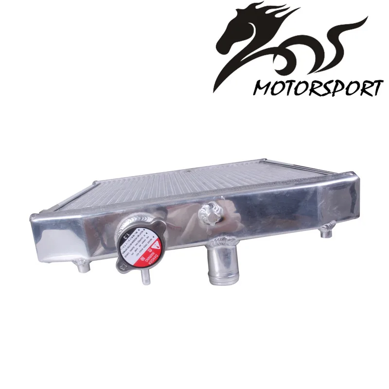 2-рядный 42 мм Алюминиевый автомобильный радиатор для Honda Civic Del Sol 92-00 AT EG/EK |