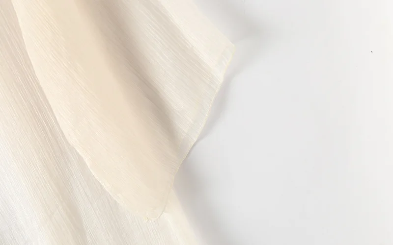 

WOMENGAGA 2021 Summer Sunscreen Shirt Tops Women's Chiffon Loose Top Long Cardigan Mesh Lace Plus Size Outwear Korean K8AK