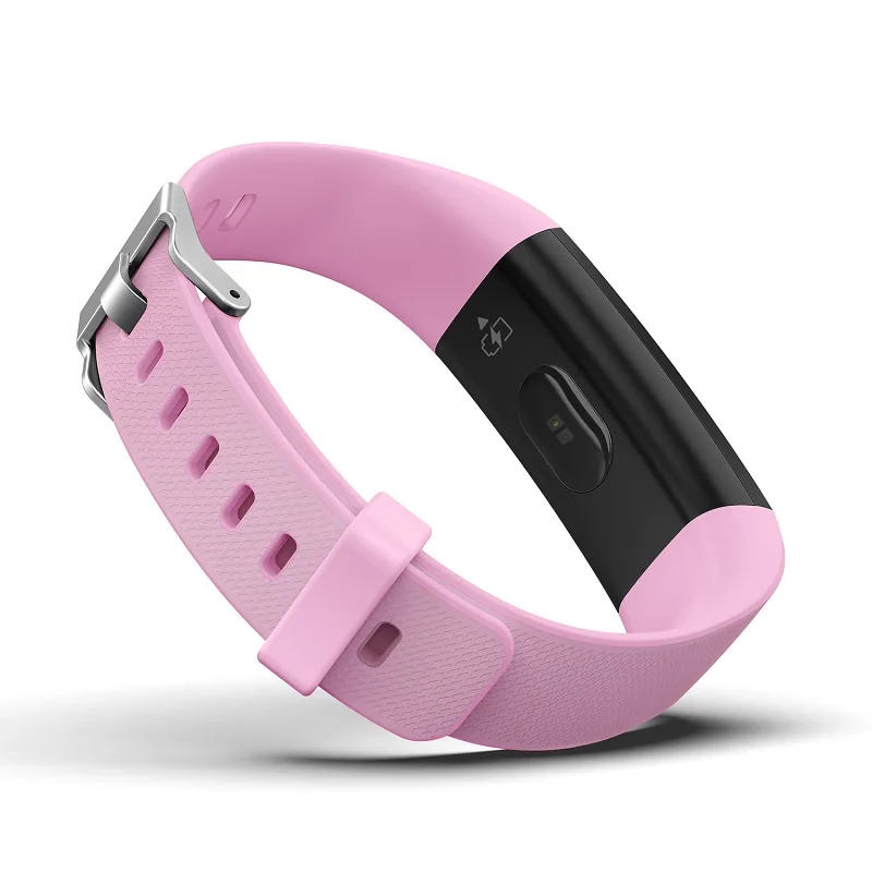 Pink Black Bottom CHDX умный браслет фитнес браслет смарт браслет Bluetooth многоязычные умные браслеты монитор сердечного ритма Smartband фитнес-генератор водонепроницаемый IP68 Смарт-часы шагомер браслет здоровья смарт часы пульсометр - Цвет: Pink Black Bottom