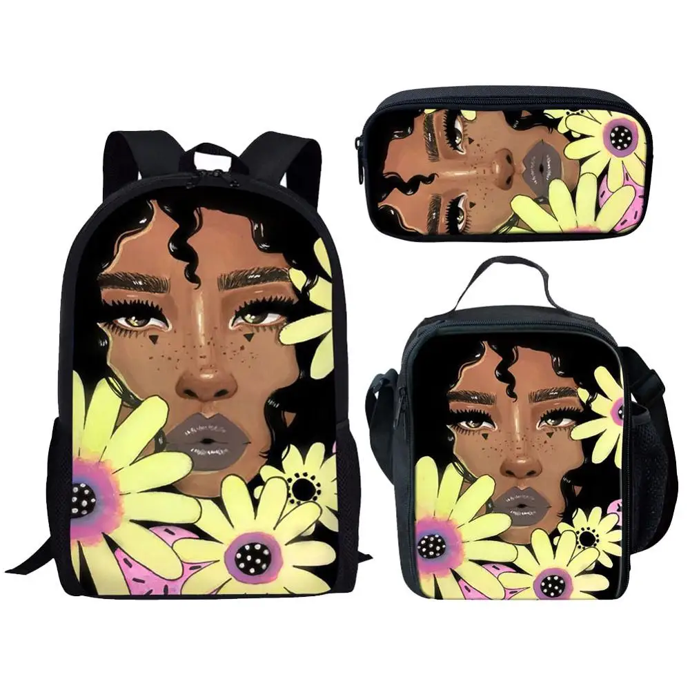 3 шт./компл. набор школьных сумок для девочек | Багаж и сумки