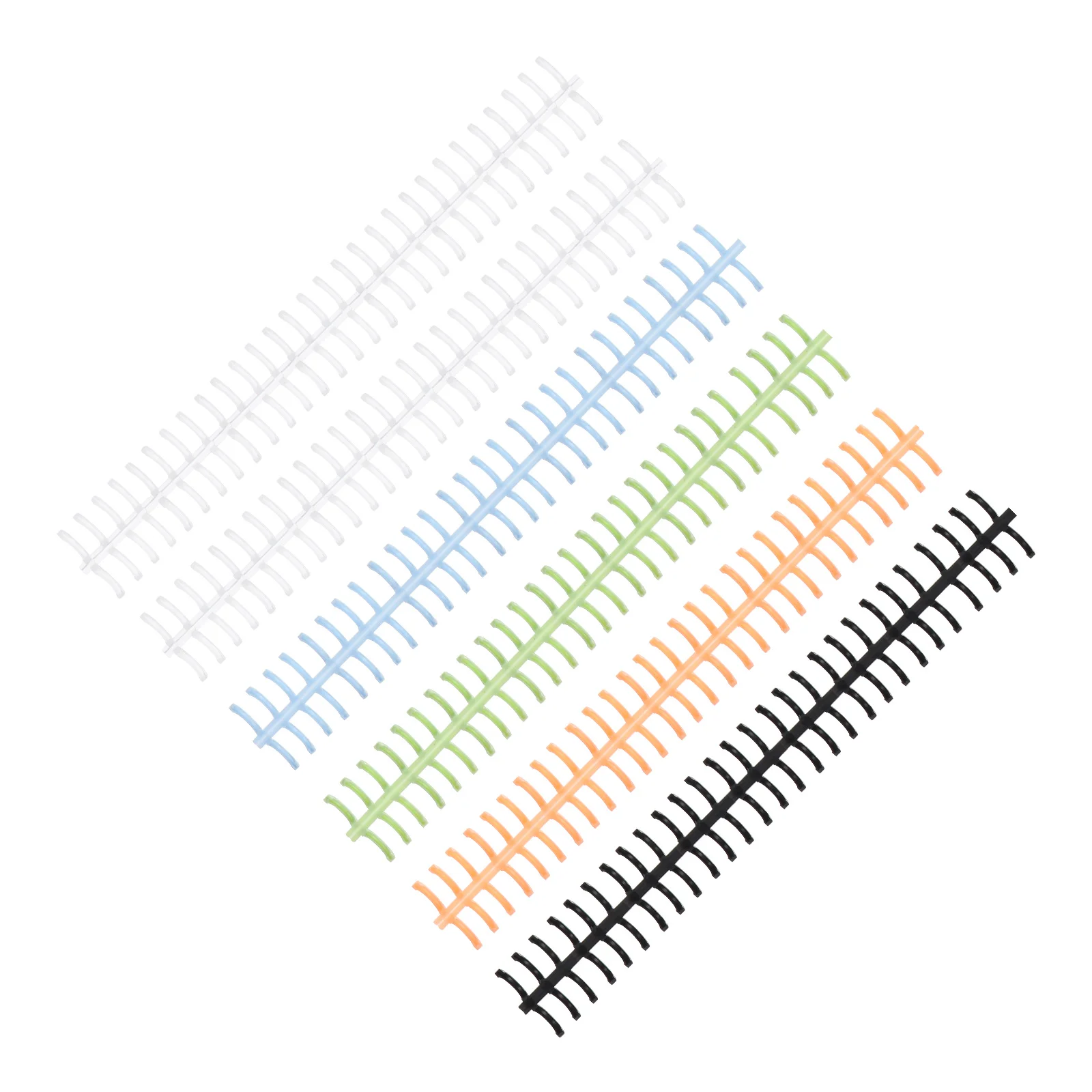 

11Pcs Loose Leaf Binders Scrapbooking Book Clips Notebook Segmented Binders