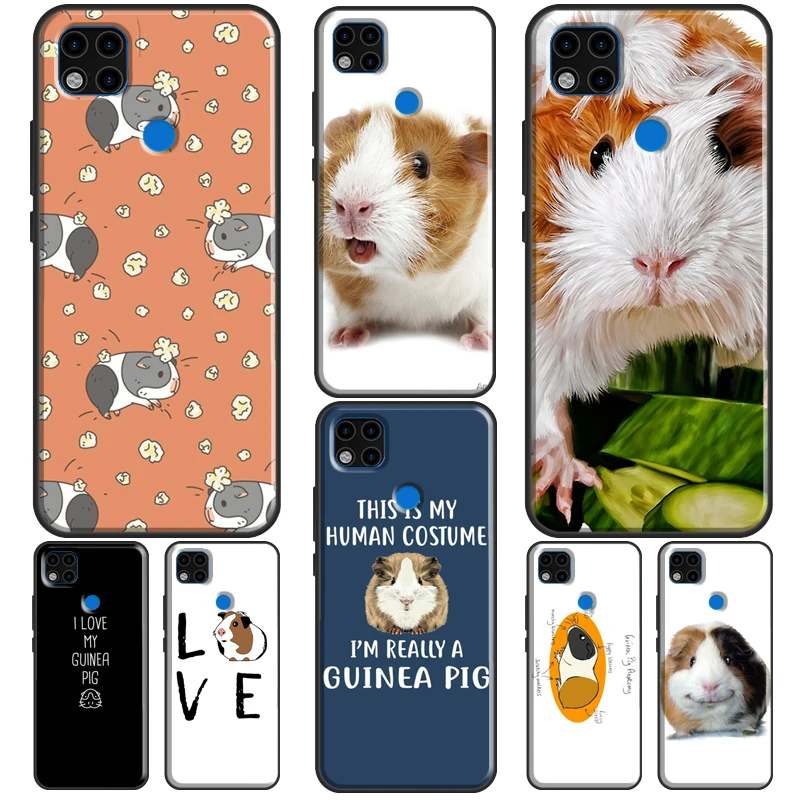 Чехол с милыми животными и морской свиньей для Xiaomi Redmi Note 10 Pro 7 8 9 8T 9S задняя крышка