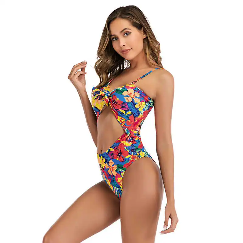 

A female swimsuit piece 2020 plus size swimsuit push up sexy color swimsuit designer