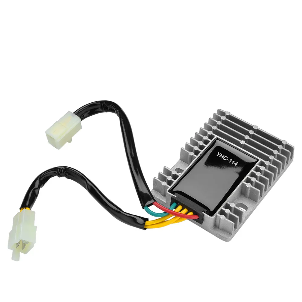 

12V Voltage Regulator Current Rectifier For KYMCO Xciting 250 300 500 Downtown People 125 200 300 250 Scooter Moped ATV