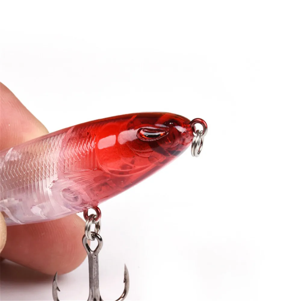

1PCS Whopper Popper 13.2g/10cm Fishing Lure Artificial Bait Hard Plopper Soft Rotating Tail Fishing Tackle Geer Pesca