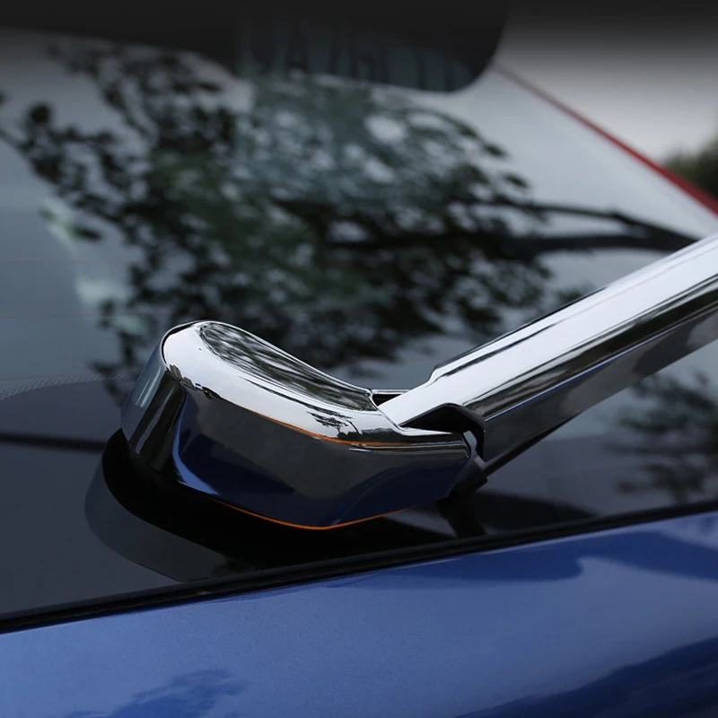 

for Volvo XC60 2019 ABS Chrome Rear Window Wiper Arm Blade Cover Trim Overlay Nozzle Molding Garnish
