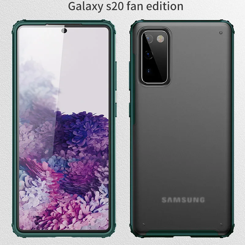Чехол-бампер для samsung s20 fe galaxy fan edition s 20 20s s20fe 4g 5g ТПУ матовый | Мобильные телефоны и
