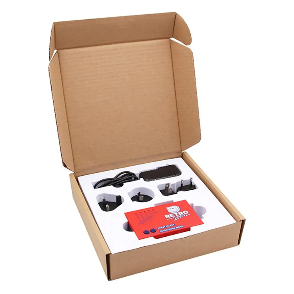 

High Quality 480p HDMI Converter Zero Lag Video Audio Adapter Box For RetroScaler2x PS2 N64 NES Saturn MD1 Game Machine