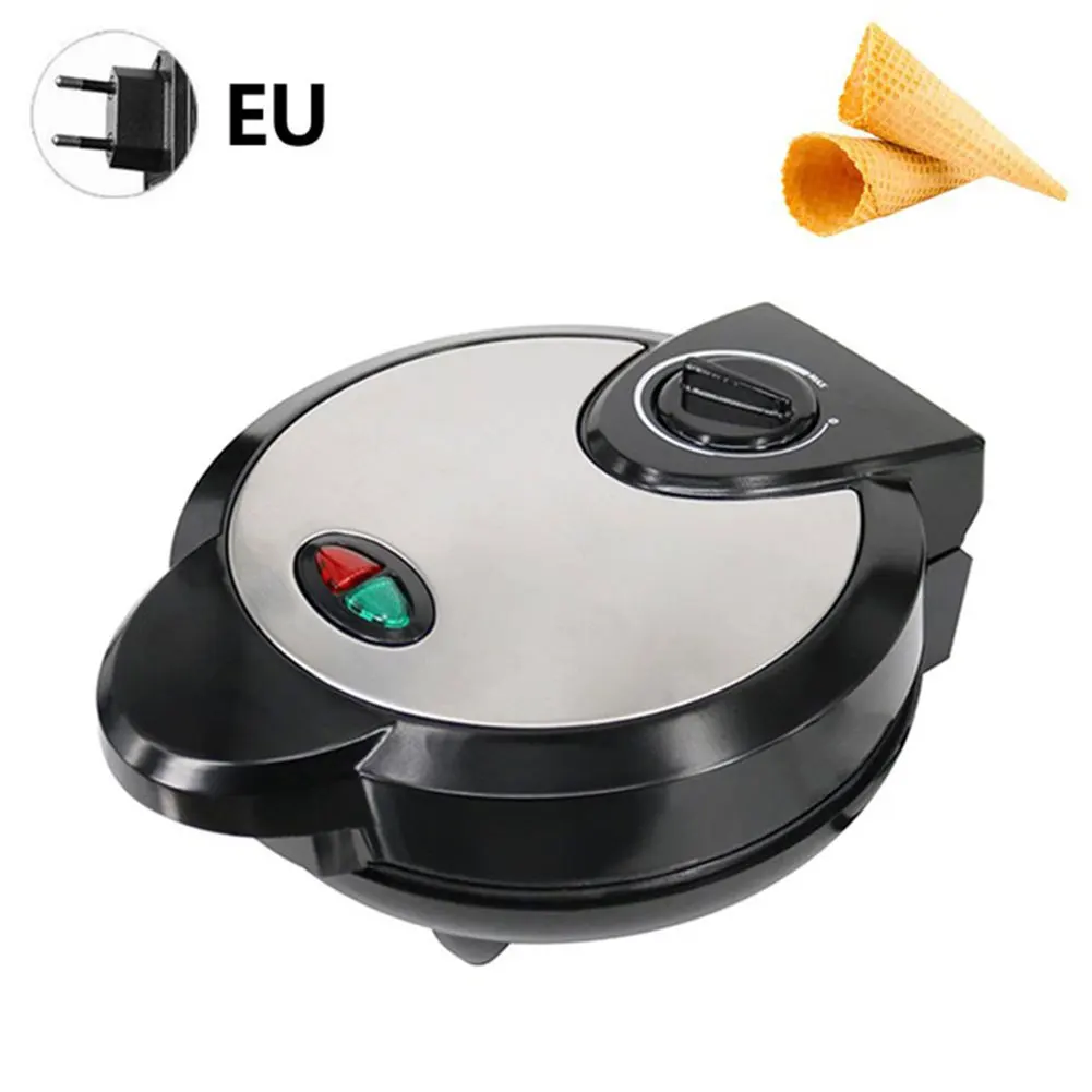 

Household Breakfast Egg Roll Machine Electric Baking Pan Baking Machine Waffle Cone Maker Homemade Ice Cream Cone Machine