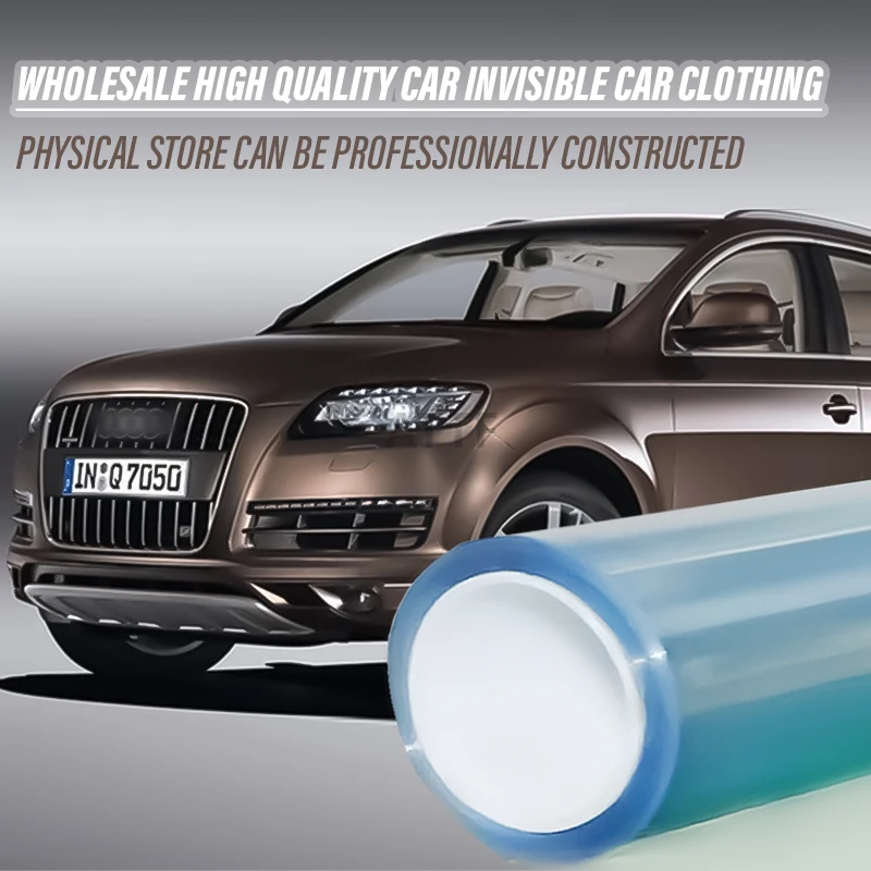 

20*200/300...500cm 3 Layers Glossy PPF Clear Protection vinyl film Vehicle Paint Scratch Shield Car stickers laptop Wraps