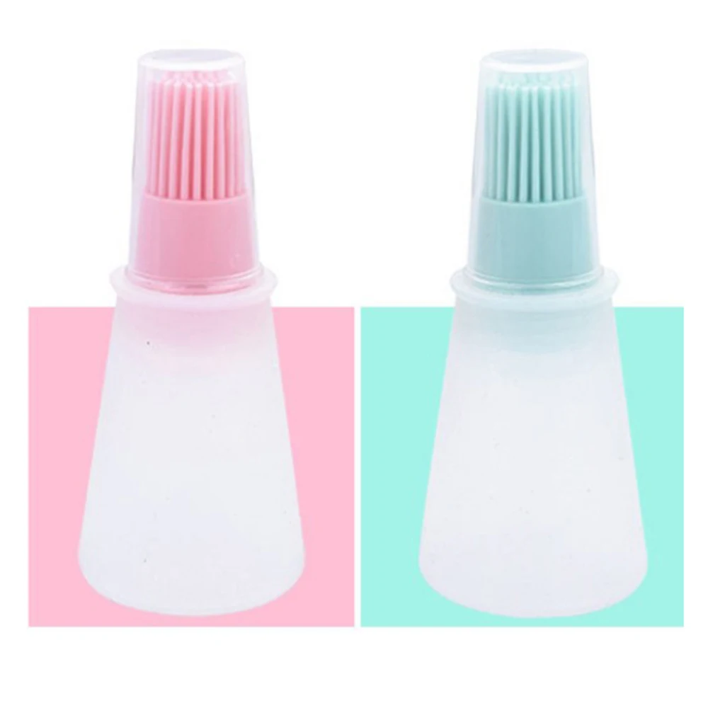 1PCS Silicone Basting Oil Brush Pastry For Barbecue Baking Cooking BBQ Tool Temperature Resistant Kitchen | Дом и сад