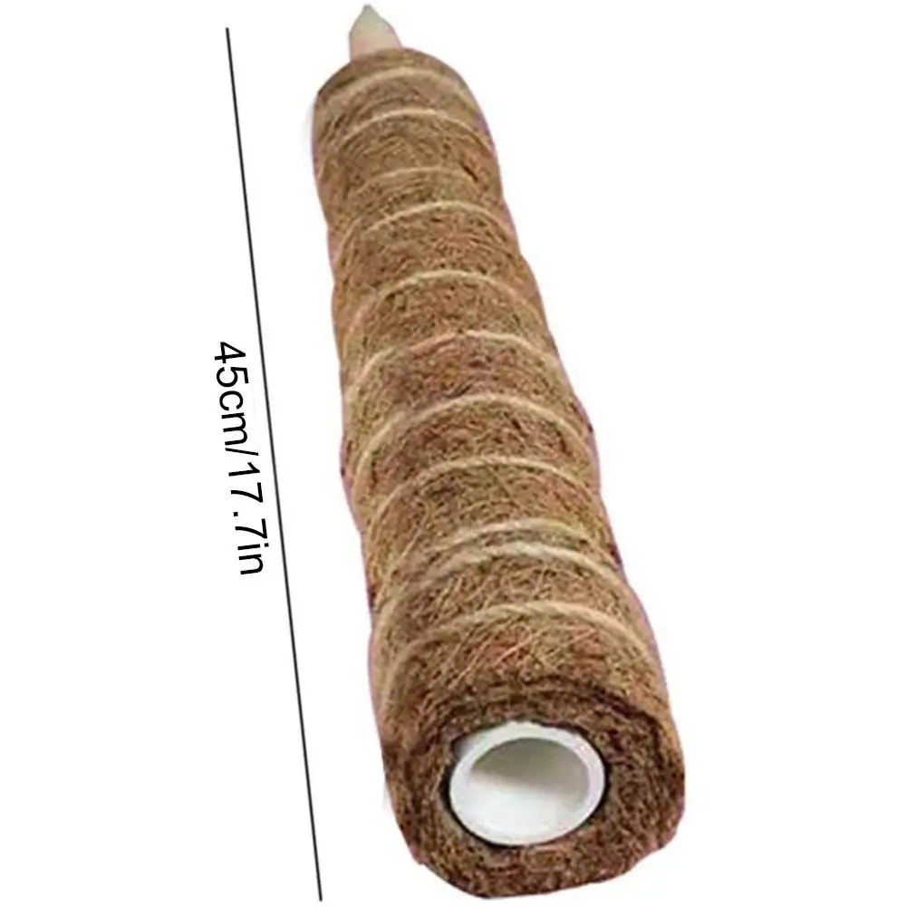 

45CM Plant Climbing Coir Moss Totem Pole Coir Moss Stick Extendable For Garden Plant Climbing Support Stick Dropshipping