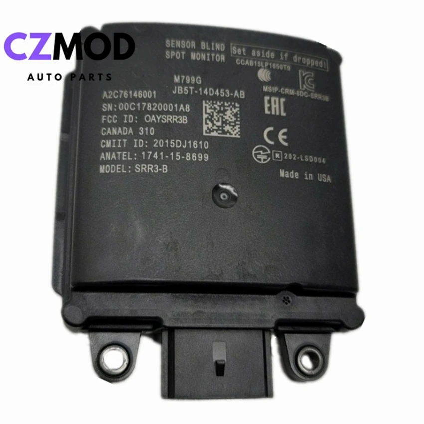 

Оригинальный б/у датчик радара CZMOD JB5T14D453AB для слепых зон заднего вида 16-19 Ford Explorer, автомобильные аксессуары