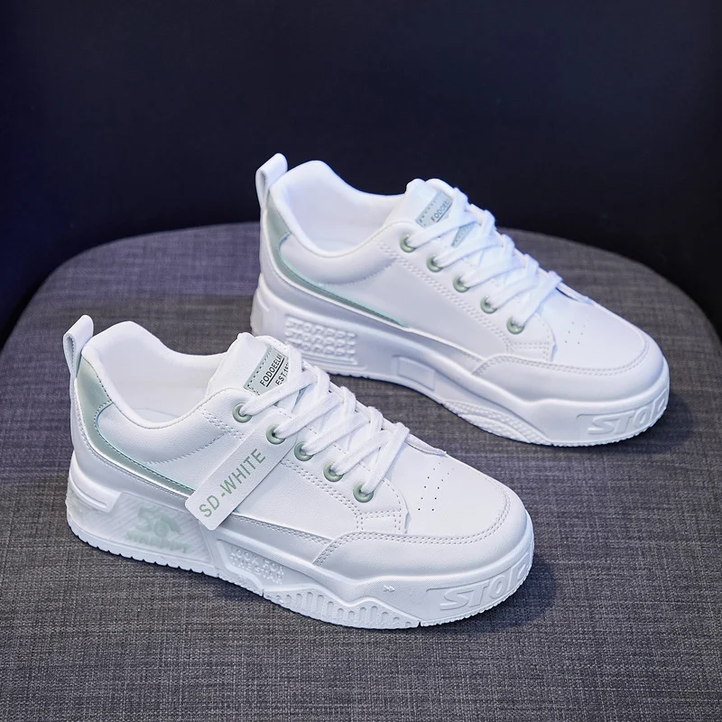 

2021 Spring Shoes Women Tennis with Platform Sneakers Women's Sports Shoes Woman Flats Chaussure Femme Casual Sneaker Skateboard