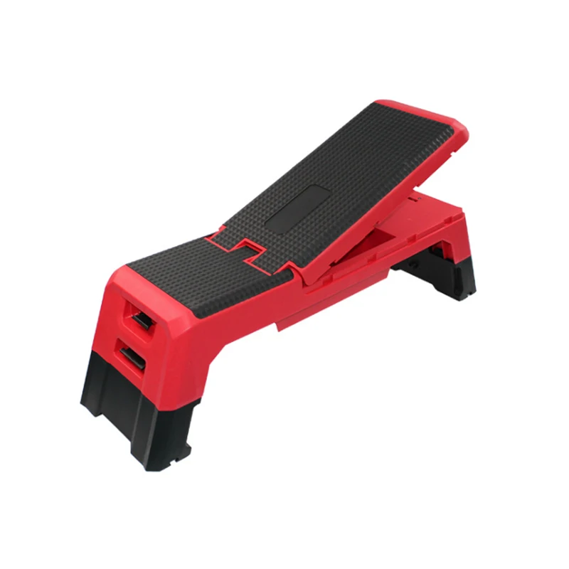 Аэробика Шаговая платформа Фитнес Степпер и педаль Регулируемая скамья для гантелей Многофункциональный домашний тренажер Высота 21 и 35 см.