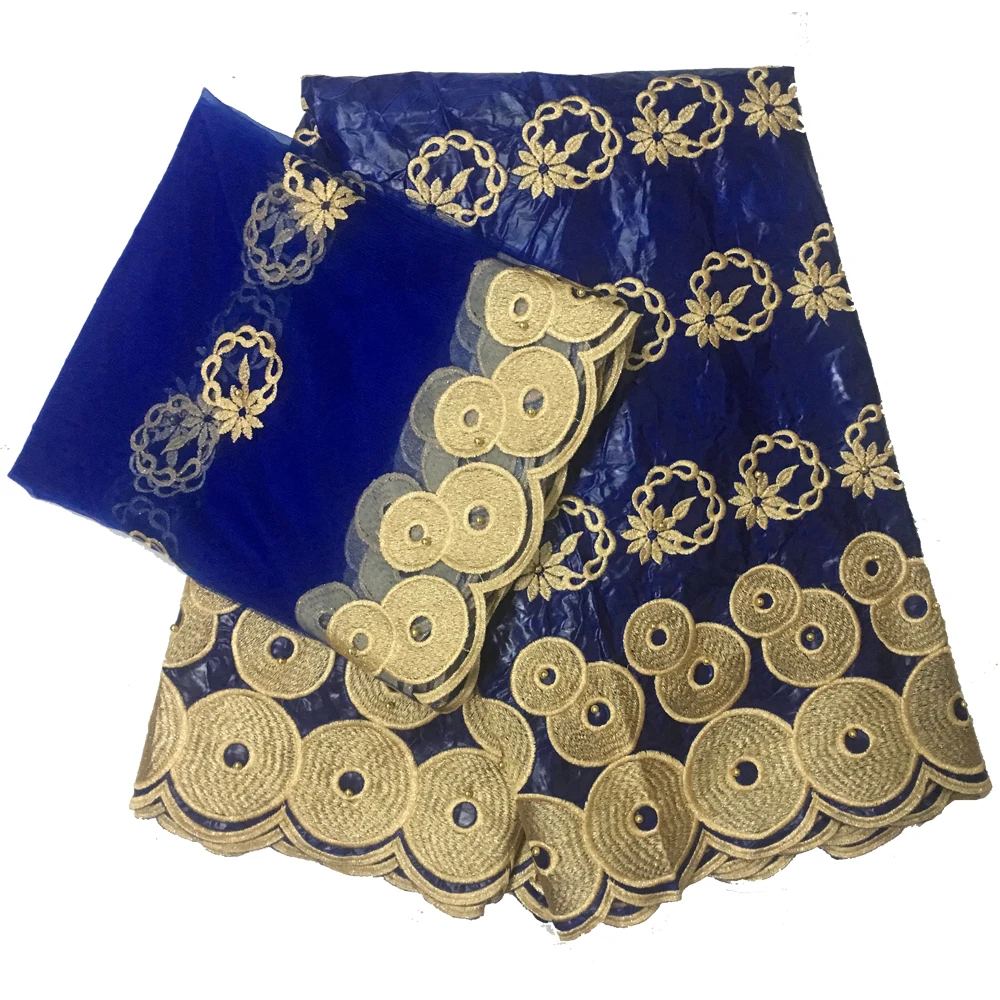 Новинка 2019 африканская ткань для рукоделия Лоскутная Вышивка морская парча