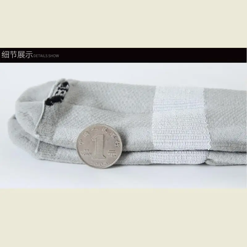 5 пар мужские Хлопковые короткие носки дышащие амортизацию для активного отдыха