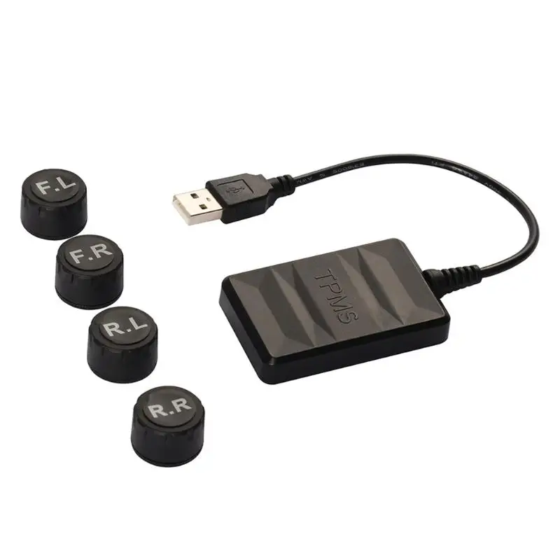 Система контроля давления в шинах TPMS для Android автомобильный радиоплеер USB система