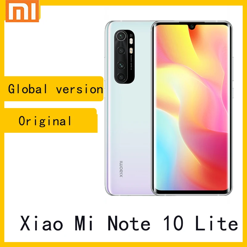 Смартфон Xiaomi Mi Note 10 Lite оригинальный телефон 6 ГБ 64 Snapdragon 730G бывший в употреблении