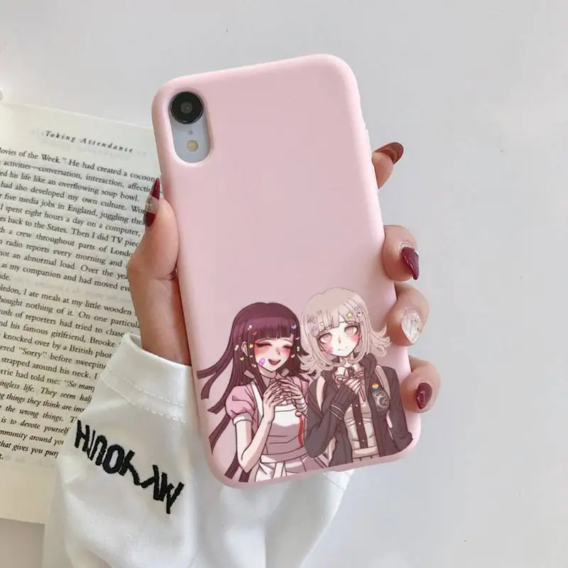 

Danganronpa Mikan Tsumiaki Mikan Tsumiki Phone Case for iphone 13 11 12 mini pro max 7 8 plus 6 6s x xs max xr coque