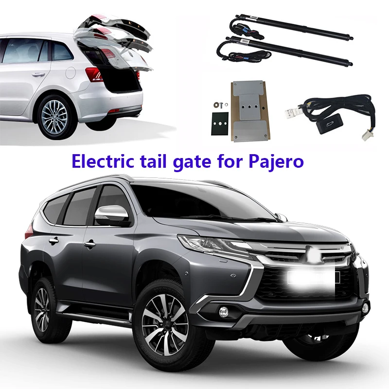 

Для Mitsubishi Pajero Power Tailgate, Интеллектуальная электрическая система подъема багажника, задние ворота автомобиля, разгрузочный подъемник